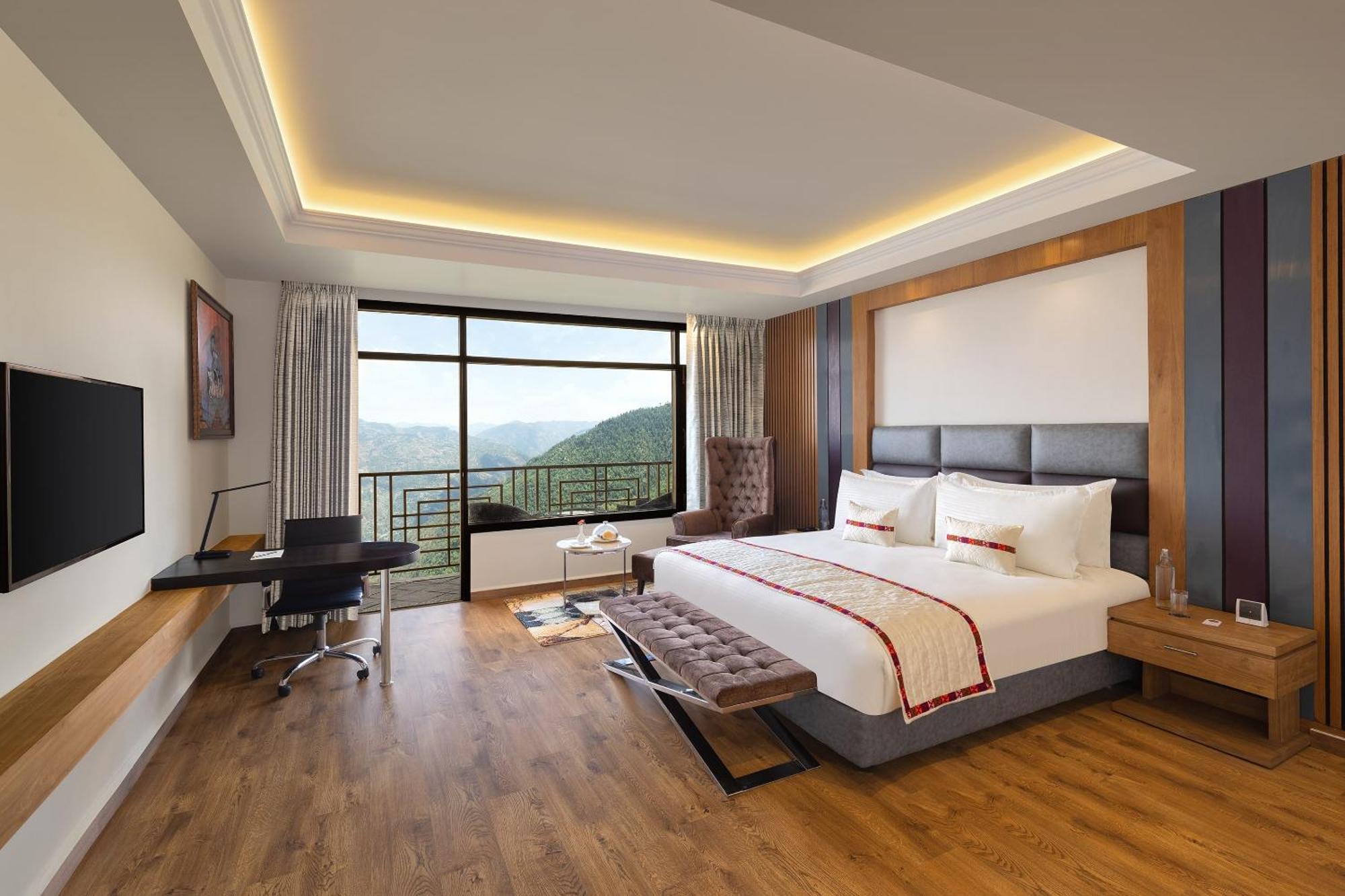 Justa Cliffend Resort & Spa, Mashobra Kiar Exterior photo
